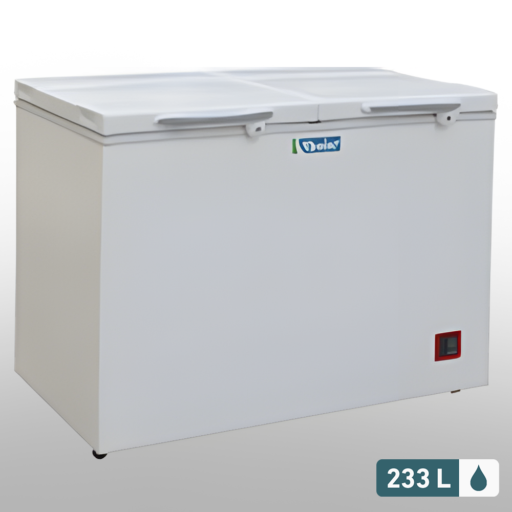 233L Chest Freezer (Closed Lid) – A 233L chest freezer with a simple and practical design.