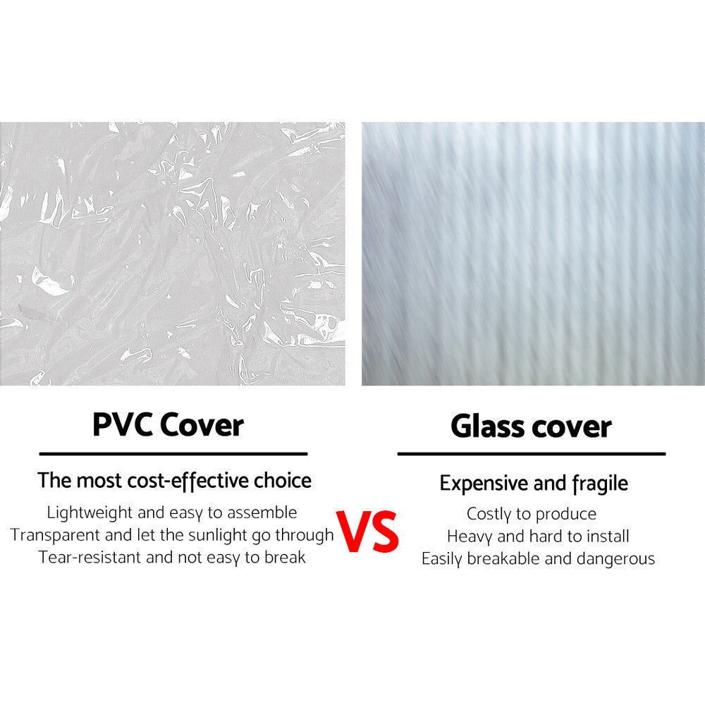 Greenfingers 4-Tier 1.6x0.7x0.5M Mini Greenhouse Garden Bed