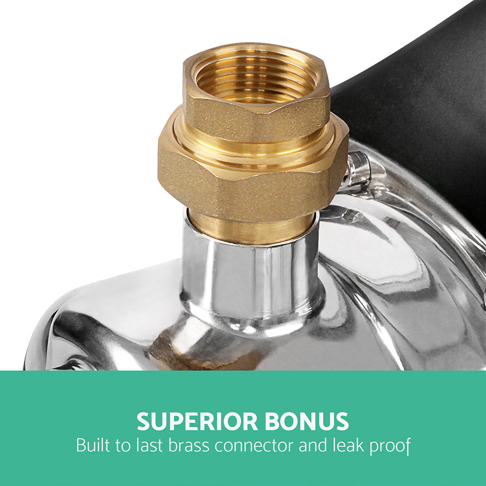 Giantz 1500W Stainless Steel High Pressure Water Pump