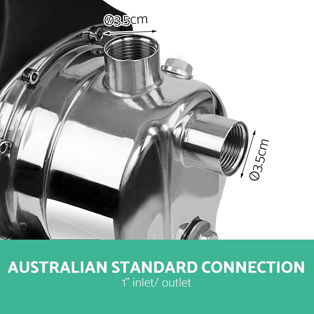 Close-up of Australian standard connection for secure and reliable water flow