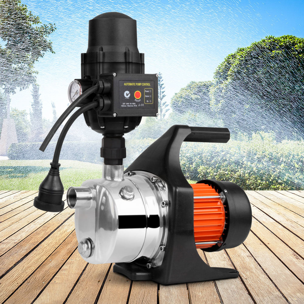 Giantz 800W High-Pressure Garden Water Pump - Black