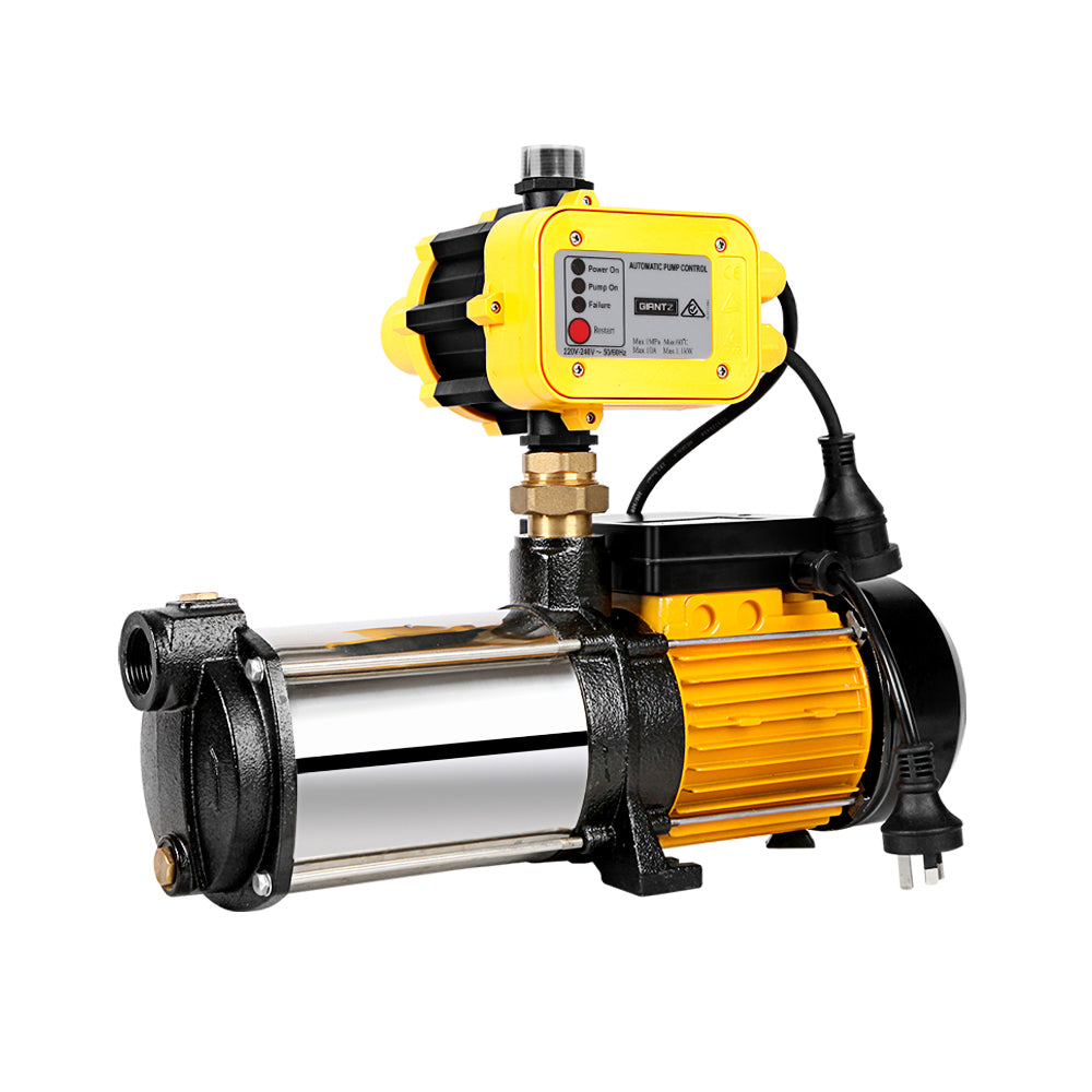 Fully automatic pressure controller, showcasing its ability to manage water flow efficiently.