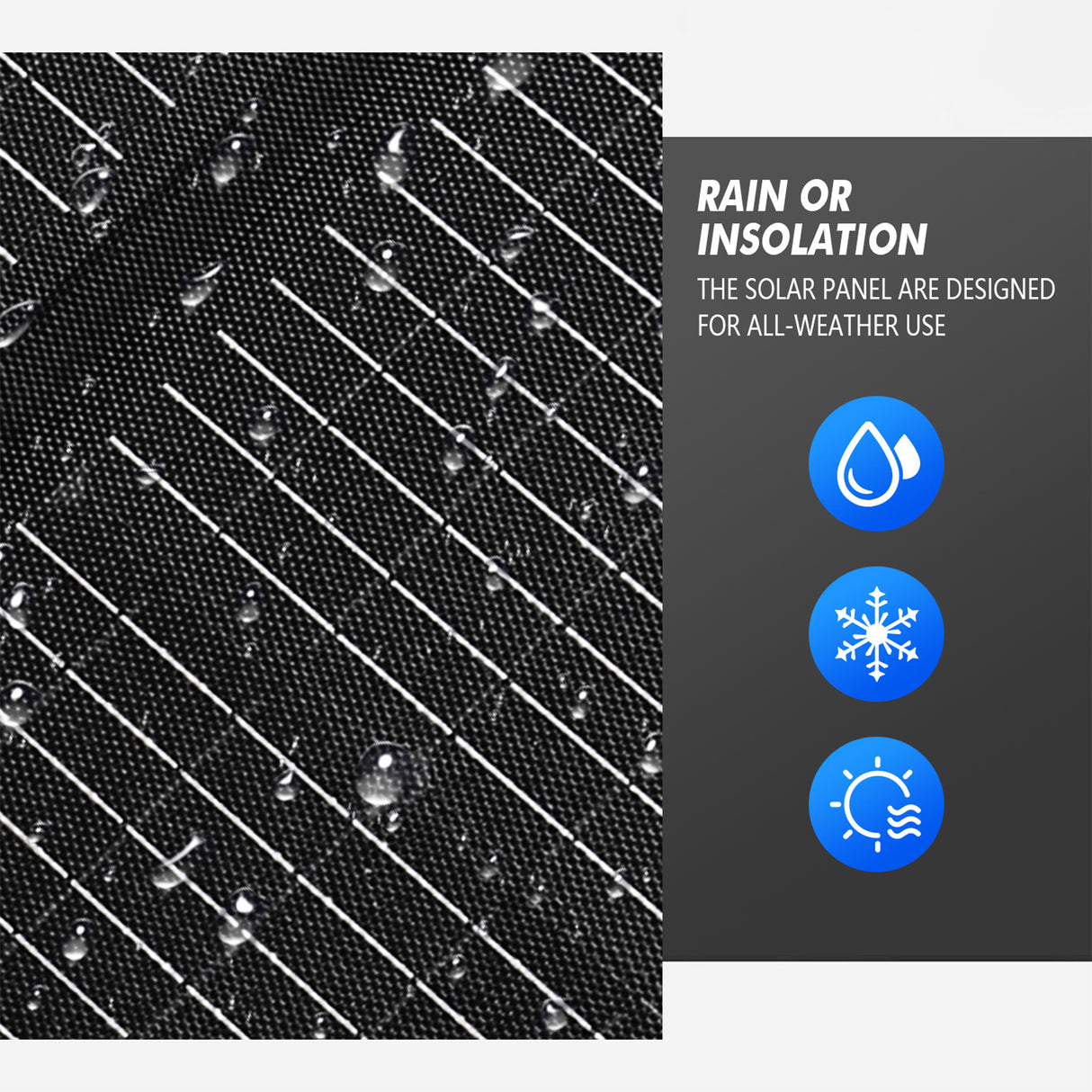 JumpsPower 40W Portable Foldable Solar Panel