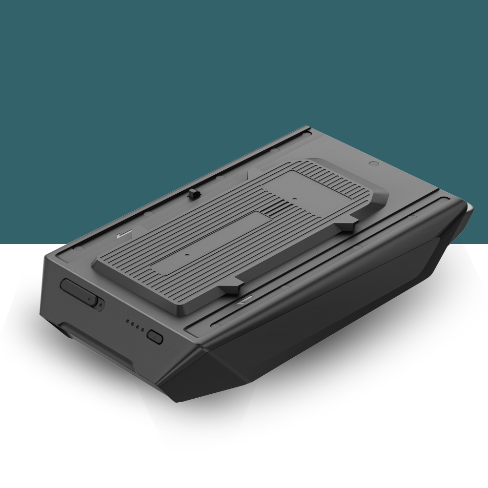Angled Top View of EcoFlow Battery for Wave 3 Portable Air Conditioner