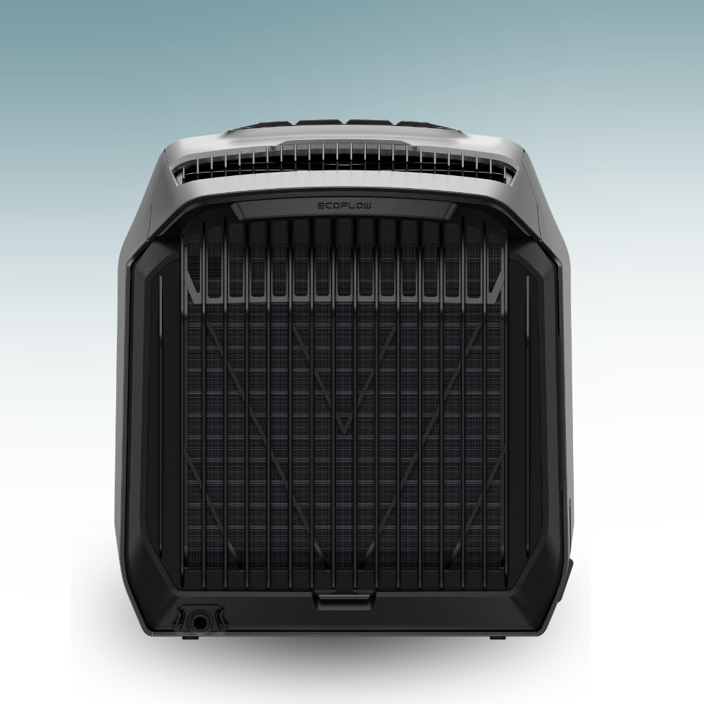Rear view of EcoFlow Wave 2 Portable Air Conditioner