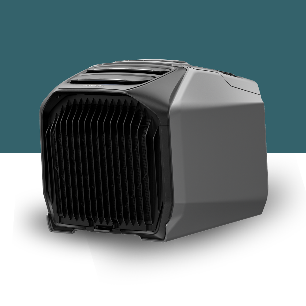 Angled View of EcoFlow Wave 3 Portable Air Conditioner