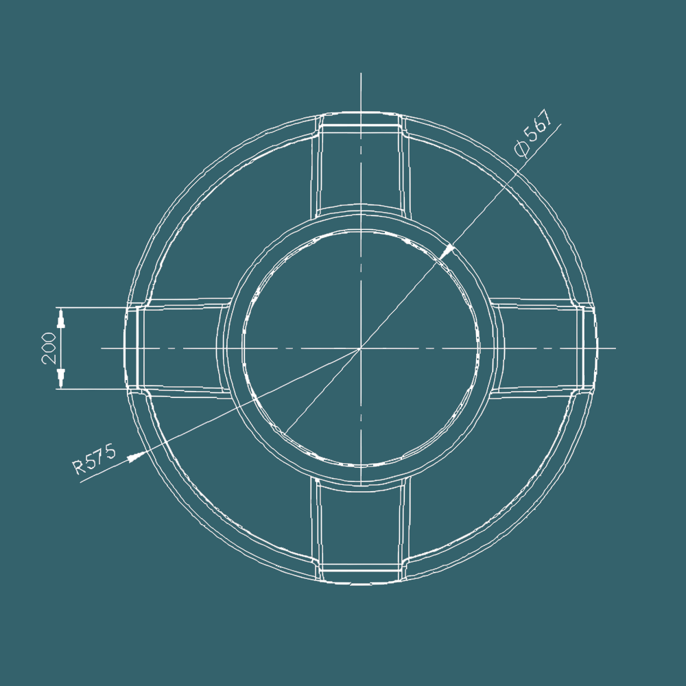 diagram of Everhard 250L/450L/600L Polymer Pump Well