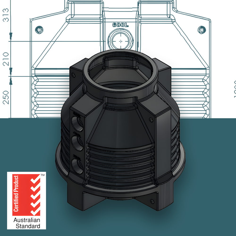 Everhard 250L/450L/600L Polymer Pump Well