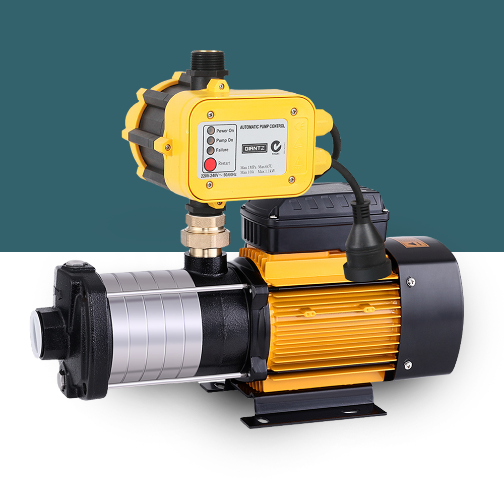 Heavy-Duty Yellow Motor Water Pump - High-performance water pump featuring a sturdy yellow motor for efficient operation.