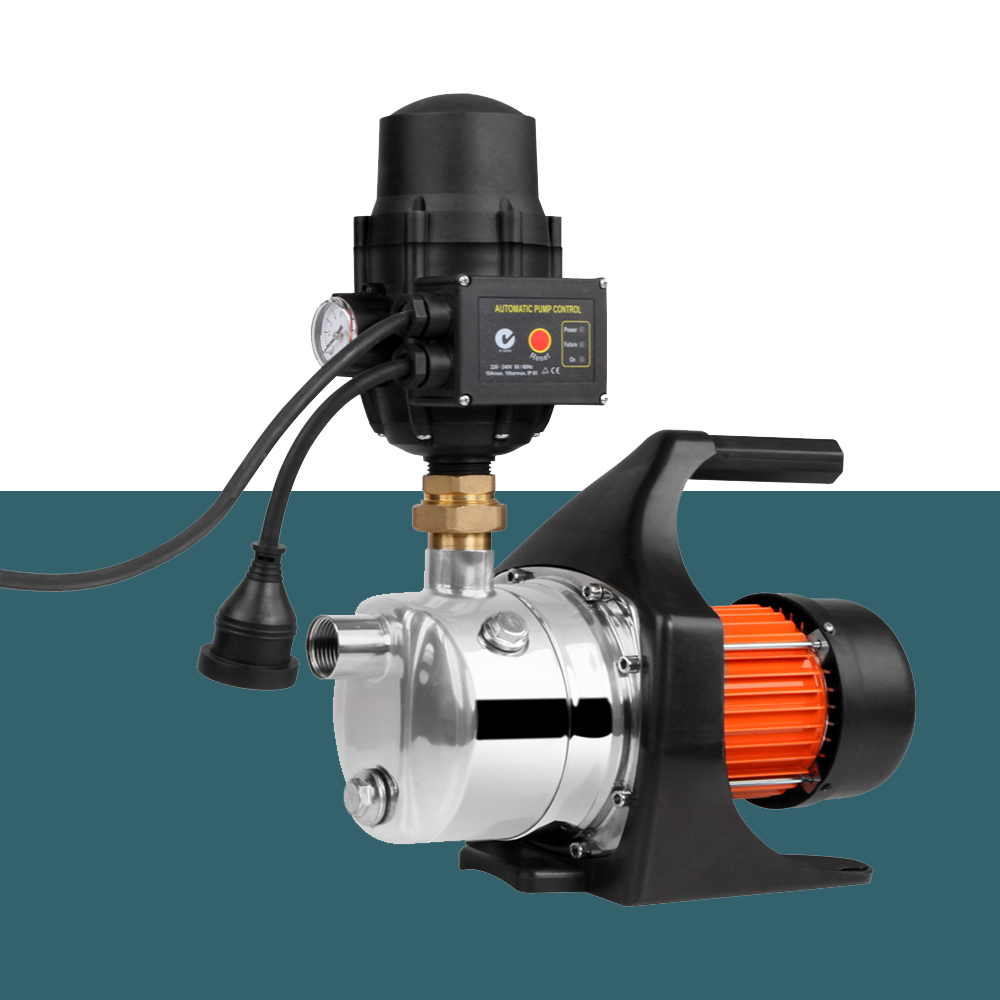 Giantz 1500W High Pressure Garden Water Pump Black