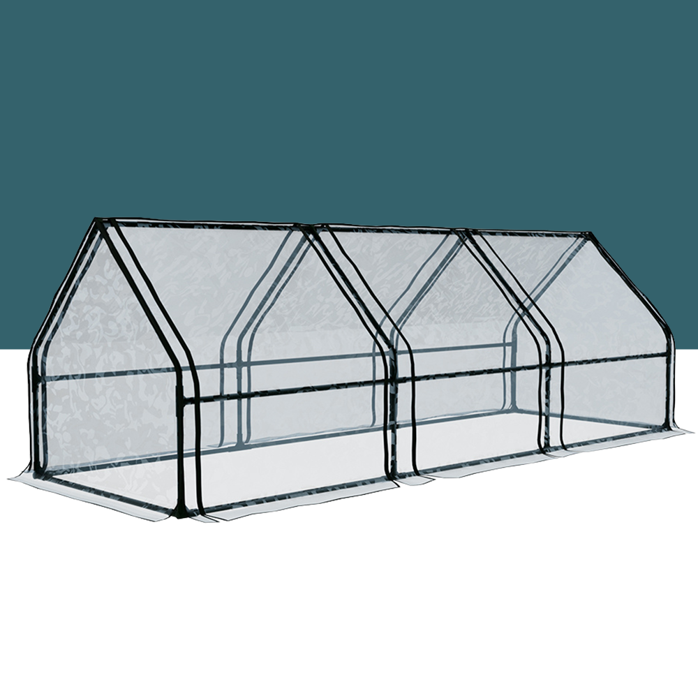 Greenfingers 2.7 x 0.9 x 0.9M Mini Greenhouse Garden Bed