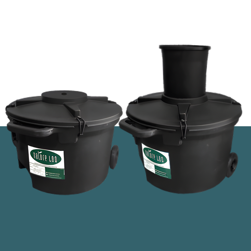 Nature Loo Classic 650 Composting Toilet with Porcelain Pandora Pedestal