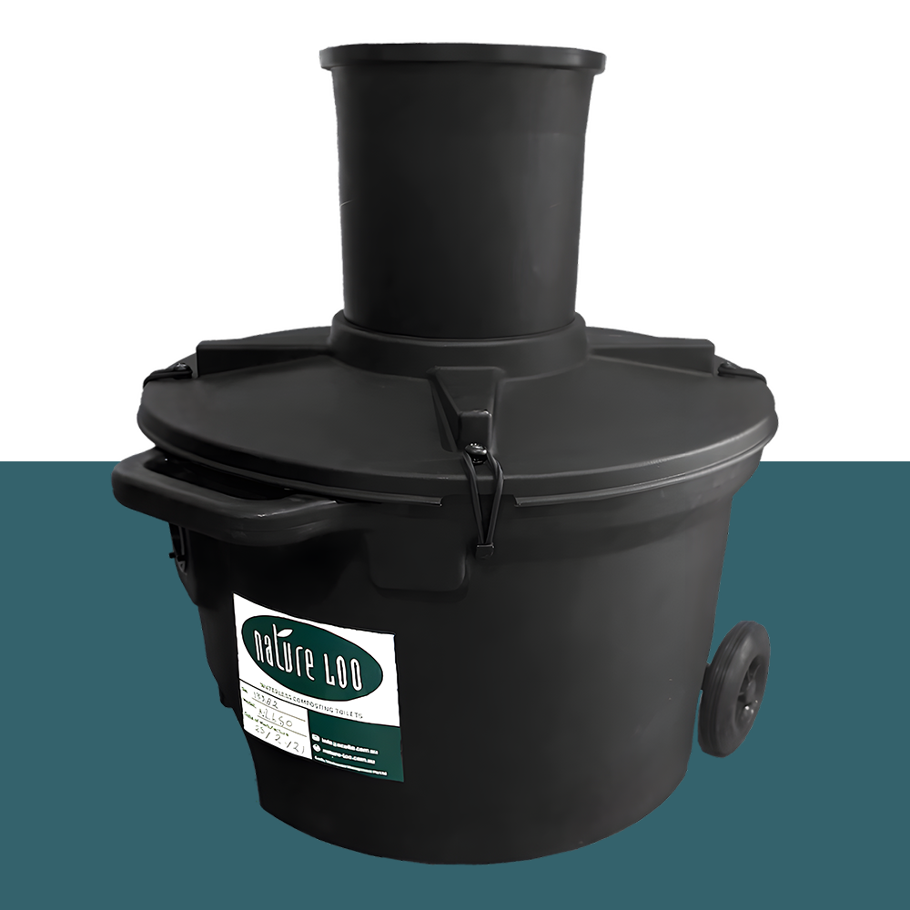 Nature Loo Classic 650 Composting Toilet with Porcelain Pandora Pedestal