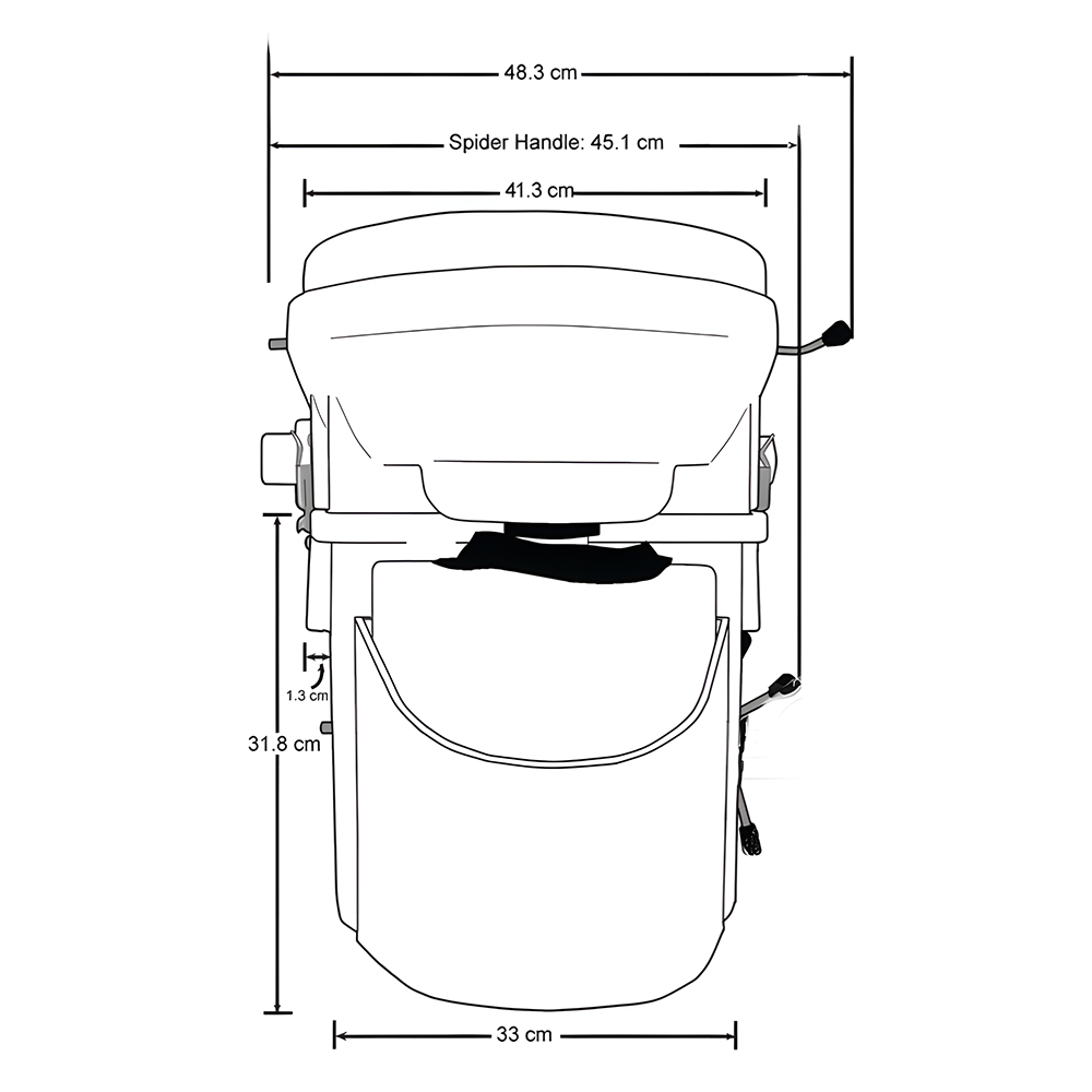 dimensions of Nature's Head The Classic Composting Toilets