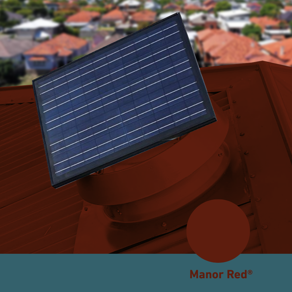 Solazone Ventura SV40 Roof Ventilator Colorbond® Paint Matching