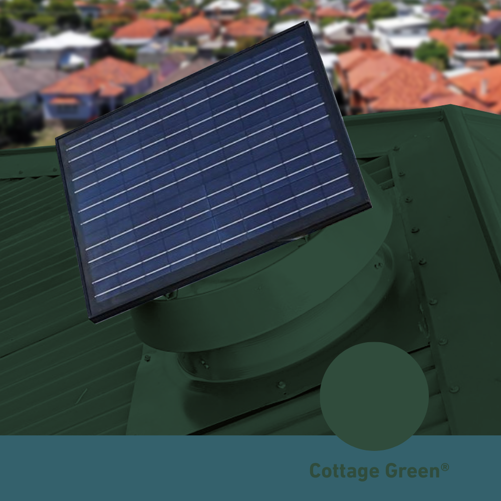 Solazone Ventura SV40 Roof Ventilator Colorbond® Paint Matching