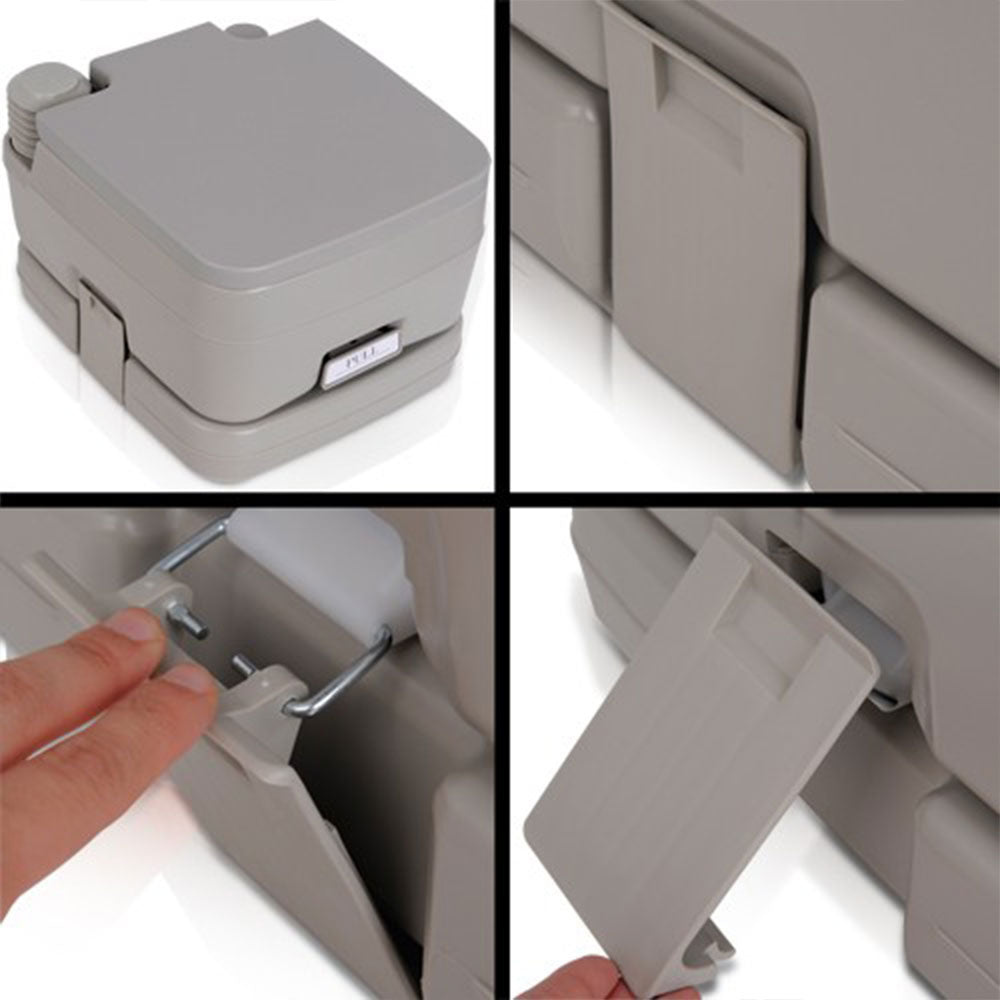 Overhead view of toilet bowl with flush nozzle detail.