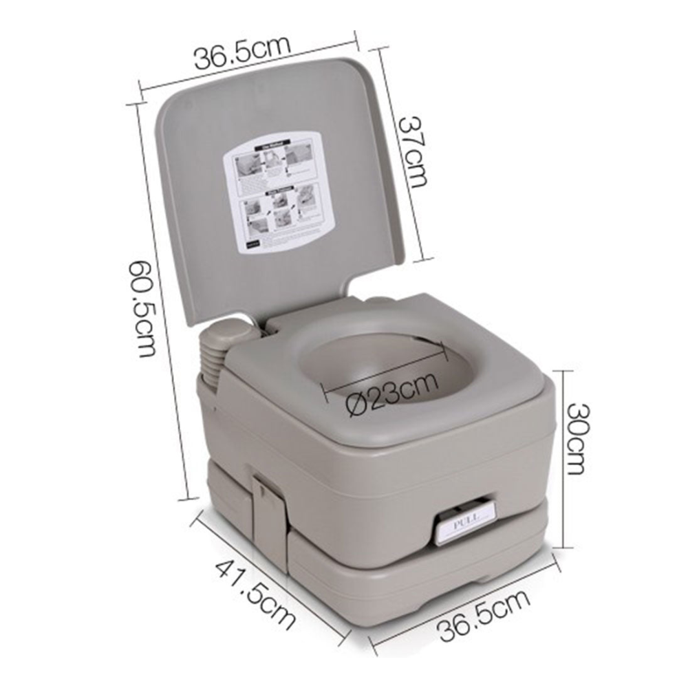 New Aim 10L Outdoor Portable Camping Toilet