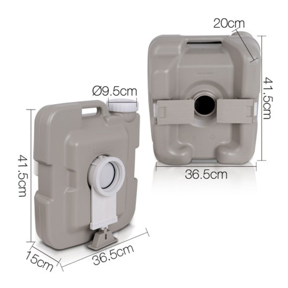 New Aim 10L Outdoor Portable Camping Toilet