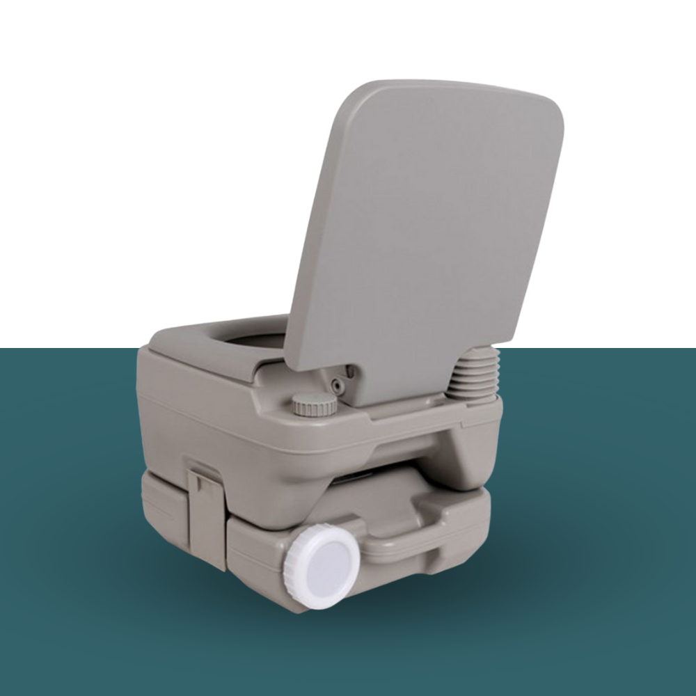 New Aim 10L Outdoor Portable Camping Toilet with Carry Bag