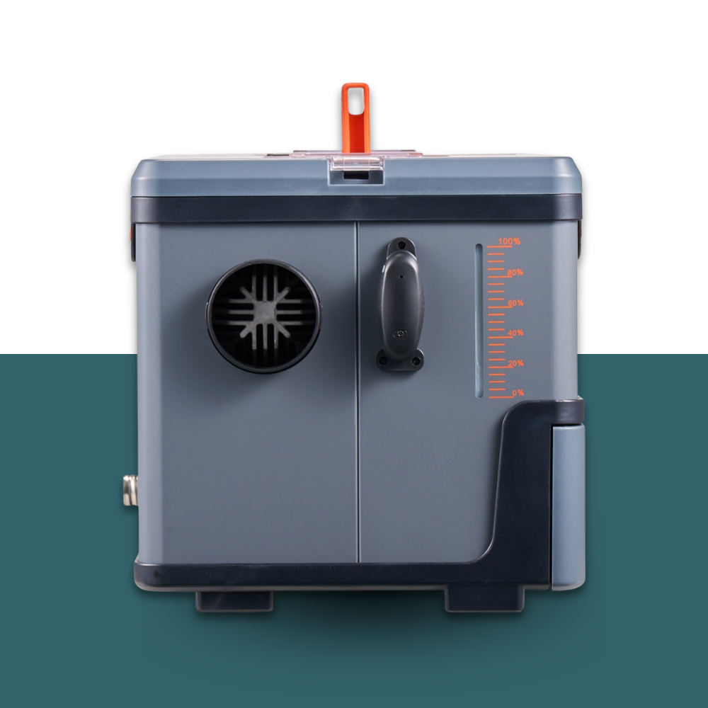 Side view of VEVOR 8kW 12V/24V Diesel Air Heater With CO Alarm