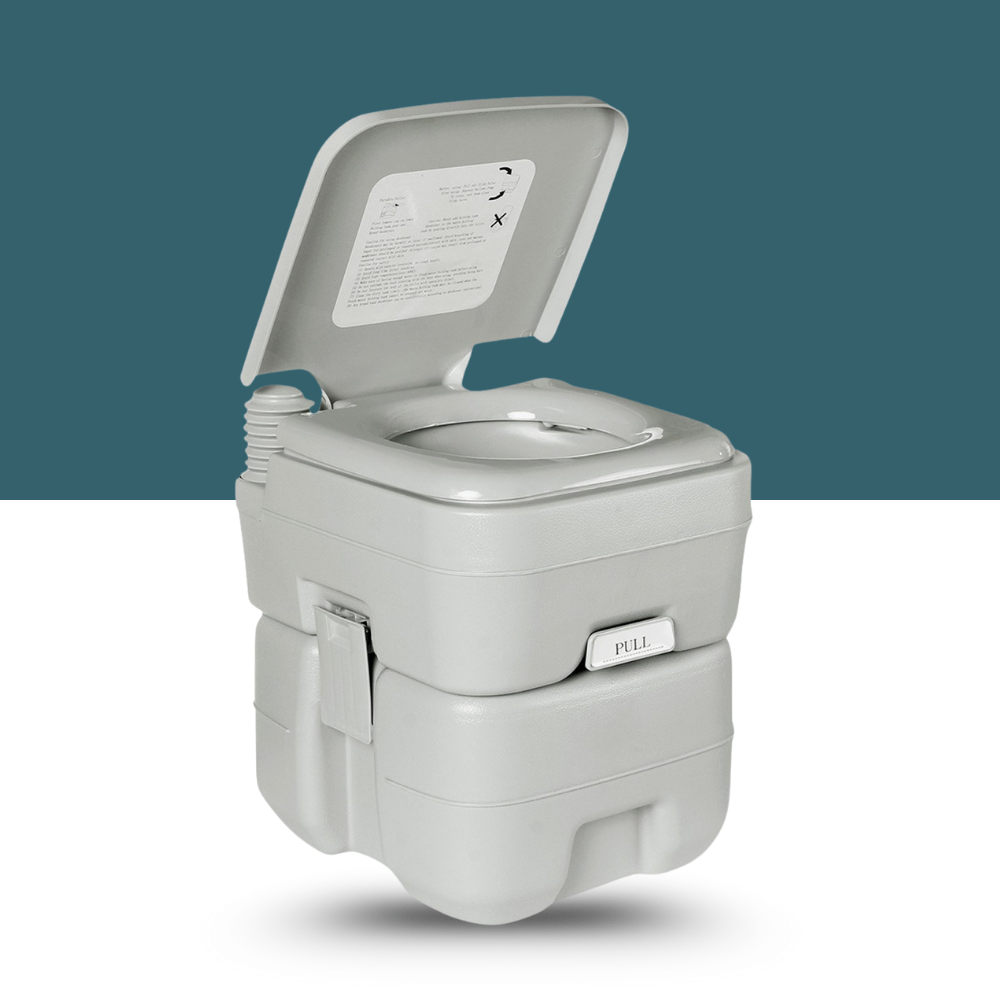 Angled view of the toilet with lid open, shown against a clean background to highlight full shape and form.