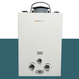 front view of 6L Tankless LPG Portable Gas Water Shower Heater System