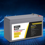 Angled battery view on a digital grid background, suggesting high-tech, reliable performance for modern use.