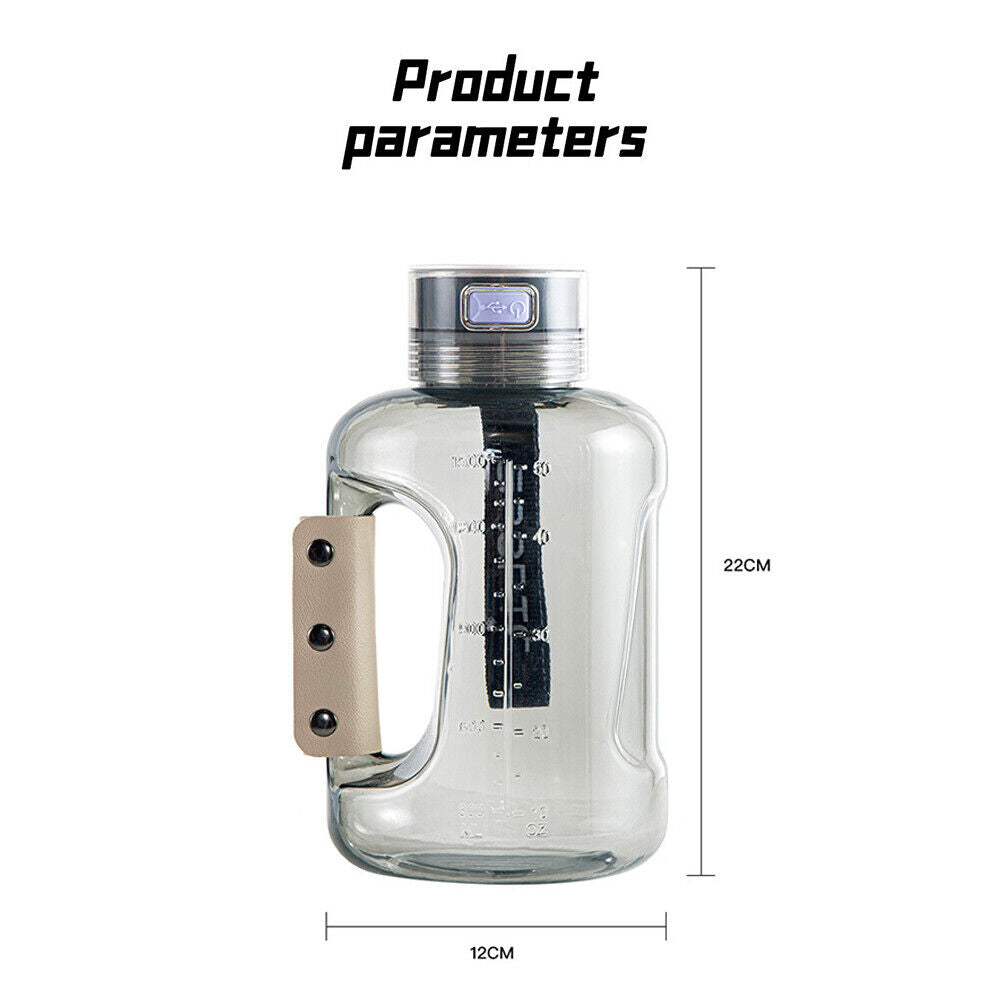 1200pb - 2400pb 1.5L Hydrogen Water Generator Bottle