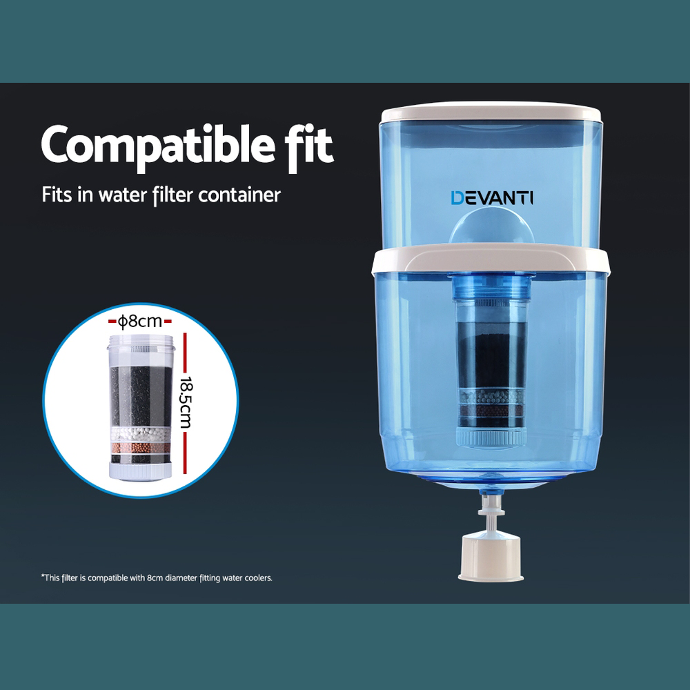compatible fit of Devanti 6-Stage Water Filter for Devanti Water Filter Container