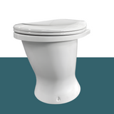 front view of Ecoflo Premium Polymarbe Pedestal (ex seat)