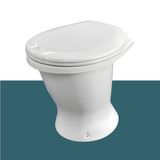 front view of Ecoflo Premium Polymarbe Pedestal (ex seat)