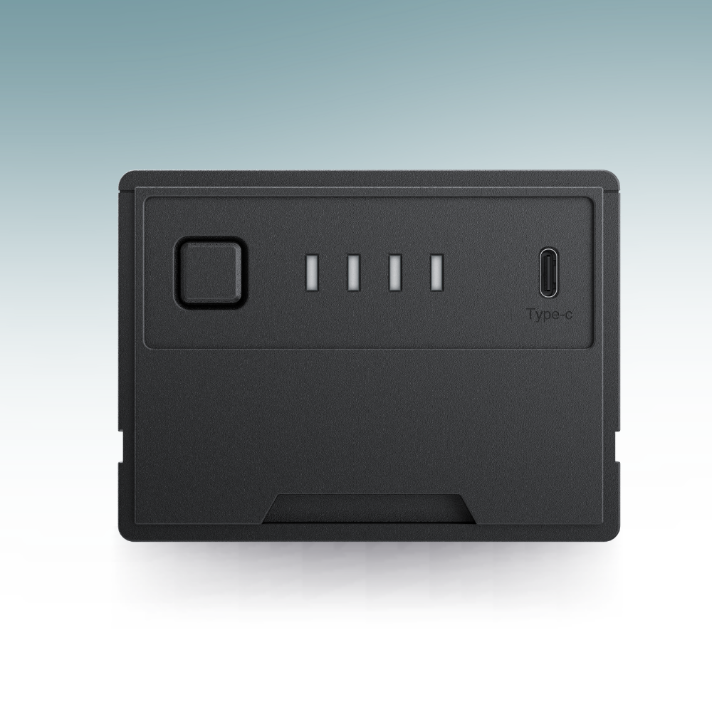 front view of Compact 298Wh Glacier Plug‑in Battery