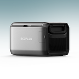 EcoFlow device on a gradient background