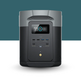 Power station with digital display on a white background