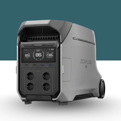 EcoFlow power station on a white background
