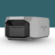 EcoFlow device on a white background with a teal gradient
