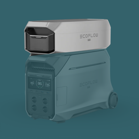 EcoFlow power station on a transparent background