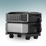 EcoFlow device on a gradient background