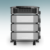 Front view of EcoFlow Delta Pro Ultra Inverter + Battery Set