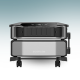 Front view of EcoFlow Delta Pro Ultra Inverter + Battery Set