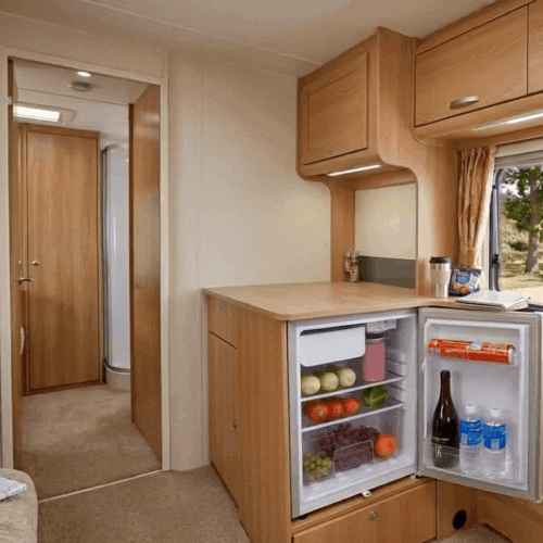 GECKO 70L 12V/24V  Portable Upright Fridge Freezer
