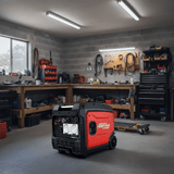 GENPOWER 6.2kW Peak Portable Inverter Generator With Wheels