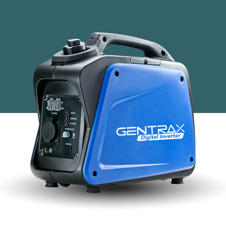 Gentrax digital inverter on a white background