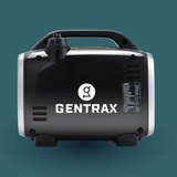 Gentrax portable generator on a teal background
