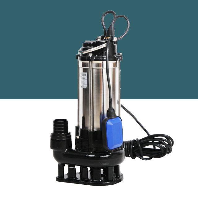 front view of giantz-2000w-dirty-water-submersible-bore-pump