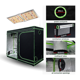 Glowing LED light panel on a white background