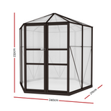 dimensions of greenfingers-2-4-x-2-1-x-2-32m-aluminium-polycarbonate-walk-in-greenhouse