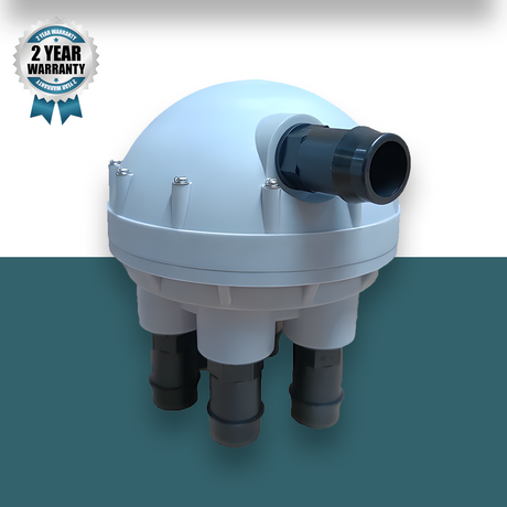 GreyFlow 6-Stations Rotor Valve for Greywater Treatment