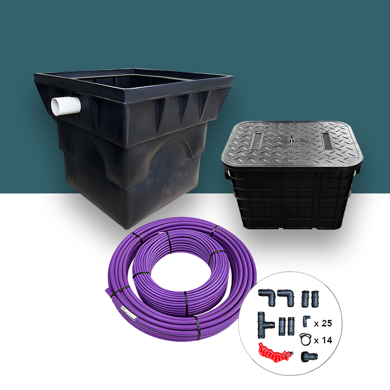 Photo inspiration: Off Grid Housing Kits With Greywater Reference: Nature Clear Greywater Treatment System Family Bundle